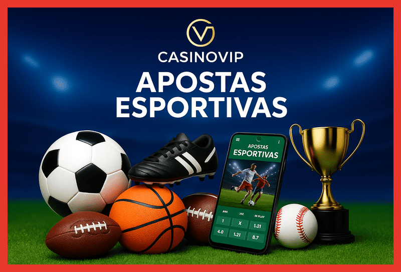 Aposte em apostas esportivas no cassino online CASINOVIP