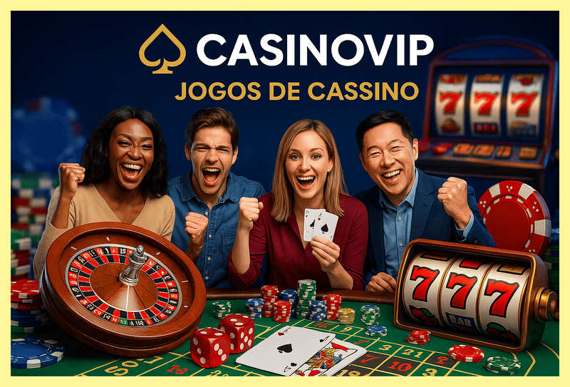 Jogos de cassino online inovadores e emocionantes na CASINOVIP